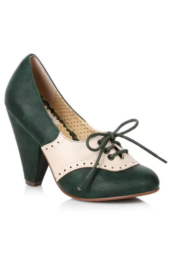 Bettie Page Shoes | Carole (Green) By