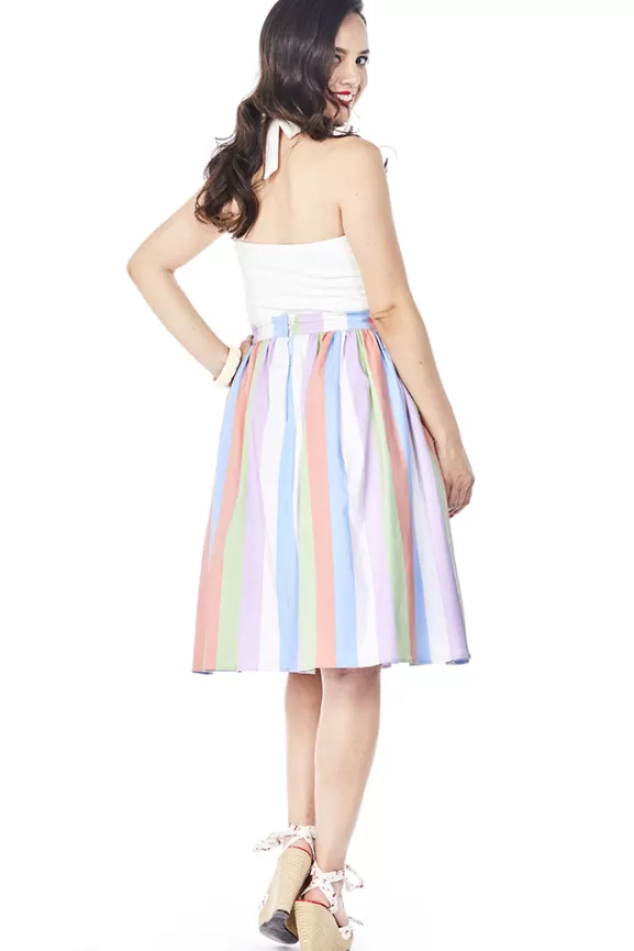 Bettie Page Skirts | Ellie Skirt (Sorbet) By