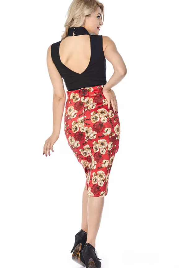 Bettie Page Skirts | High Time Skirt (Geisha) By