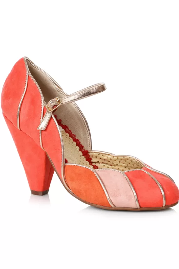 Bettie Page Shoes | Kathryn (Peach) By