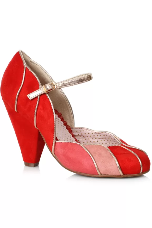 Bettie Page Shoes | Kathryn (Red) By