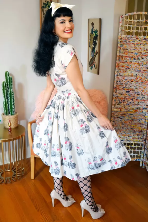 Bettie Page Bettie Page X Bernie Dexter | Kelly Dress (Oodles Of Poodles)