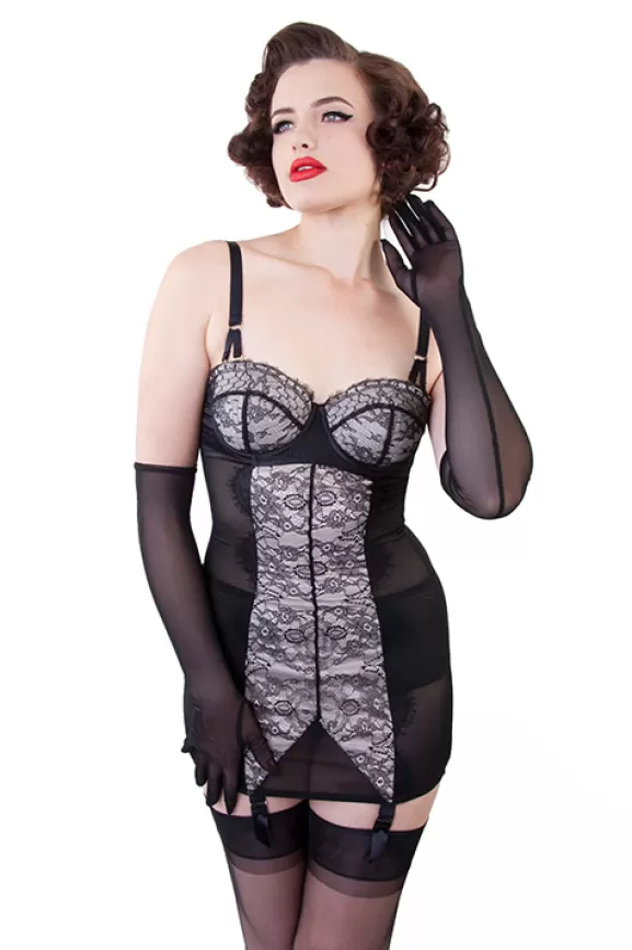 Bettie Page Girdles | Lace Curve Creator Slip By