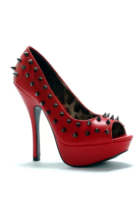 Bettie Page Shoes | Regan (Red) By