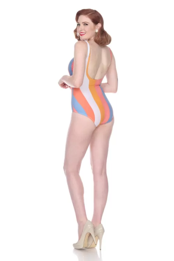 Bettie Page Swimwear | Sherbet Tank By