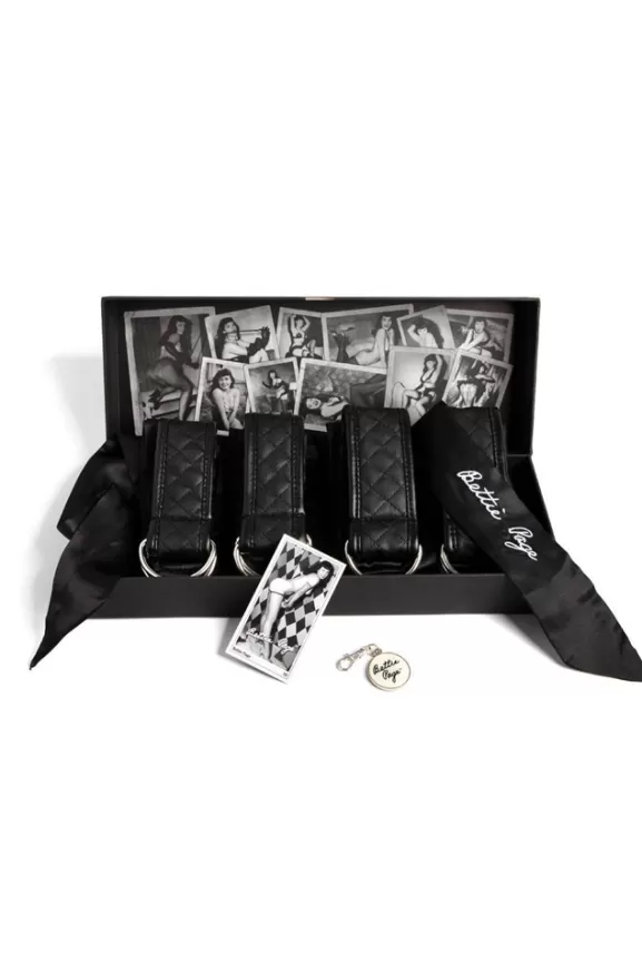 Bettie Page Toys | Sweet On Satin Restraints Set