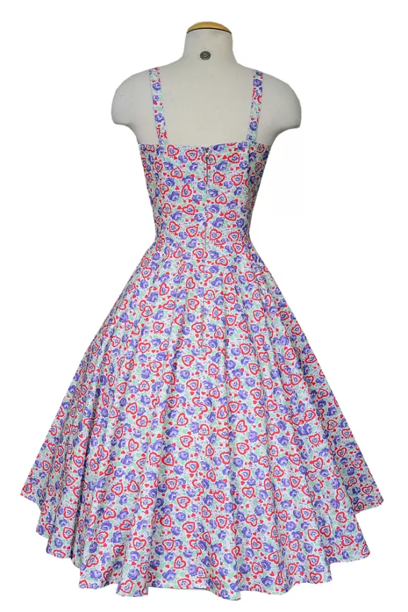 Bettie Page Bettie Page X Bernie Dexter | Vera Dress (Hearts Desire)